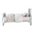 Louis Philippe III Youth Sleigh Bed, Twin Size