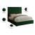 Becca Velvet Queen Size Bed