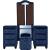 Maya Velvet/Wood Regular Bedroom Set
