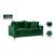 Naomi Velvet Loveseat