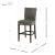 Milton Bonded Leather Counter Stool