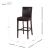 Milton Bonded Leather Bar Stool