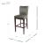 Milton Bonded Leather Bar Stool