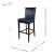 Milton Bonded Leather Bar Stool