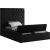 Bliss Velvet Twin Size Bed
