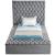 Bliss Velvet Twin Size Bed