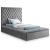 Bliss Velvet Twin Size Bed