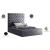Bliss Velvet Twin Size Bed