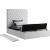 Bliss Velvet Twin Size Bed