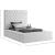 Bliss Velvet Twin Size Bed