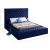 Bliss Velvet Full Size Bed