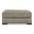Galemore Fabric Ottoman - Quarry | Benchcraft by Ashley