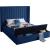 Kiki Velvet Full Size Bed