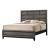 Valdemar Panel Bed, Eastern King Size