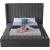 Kiki Velvet Queen Size Bed