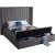 Kiki Velvet King Size Bed