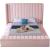 Kiki Velvet King Size Bed