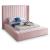 Kiki Velvet King Size Bed
