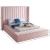 Kiki Velvet King Size Bed
