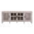 Caruso Heights Wood/Glass 82-Inch TV Console w/4 Doors