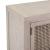 Caruso Heights Wood/Glass 82-Inch TV Console w/4 Doors