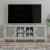 Caruso Heights Wood/Glass 82-Inch TV Console w/4 Doors