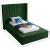 Kiki Velvet Twin Size Bed