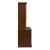 Brayton Manor Wood/Glass Jr Executive Credenza Set w/6 Drawers & 3 Doors