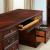 Brayton Manor Rectangular Wood Jr Executive Desk w/8 Drawers