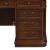 Brayton Manor Rectangular Wood Jr Executive Desk w/8 Drawers