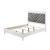 Chelsie Fabric/Wood Panel Bed, Eastern King Size