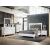 Chelsie Fabric/Wood Panel Bedroom Set