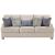 SM Traemore Fabric Linen Sofa