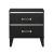 Chelsie Wood Nightstand w/2 Drawers
