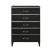 Chelsie Fabric/Wood Panel Bedroom Set