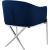 Xavier Velvet Dining Chair with Chrome Steel Legs