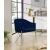 Xavier Velvet Dining Chair with Chrome Steel Legs