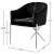 Xavier Velvet Dining Chair with Chrome Steel Legs