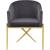 Xavier Velvet Dining Chair with Gold Steel Legs