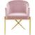 Xavier Velvet Dining Chair with Gold Steel Legs