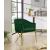 Xavier Velvet Dining Chair with Gold Steel Legs
