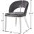 Roberto Velvet Dining Chair with Chrome Iron Legs