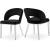 Roberto Velvet Dining Chair with Chrome Iron Legs