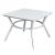 Sharon Aluminum Sqaure Patio Table