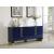 Florence 4-Door Sideboard with Gold Finished Base