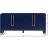 Florence 4-Door Sideboard with Gold Finished Base