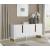 Florence 4-Door Sideboard with Gold Finished Base