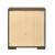 Escher Wood Nightstand w/3 Drawers