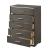 Escher Wood Chest w/5 Drawers