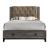 Avantika Fabric/Wood Storage Panel Bed, Eastern King Size